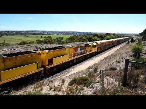 SCT Logistics 3PM9 with an interesting transfer of Aurizon's ACB4405 and ACB4406 11th March 2022