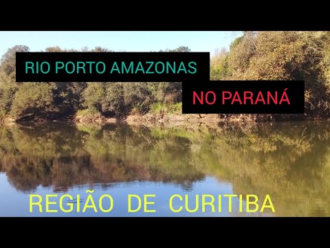 (#PARANÁ)RIO PORTO AMAZONAS/pescaria e aventura e diversão.