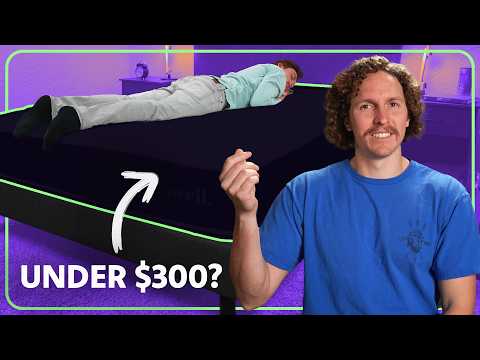 Best Mattress Under $300 | Top 4 Affordable Beds! (MUST WATCH)