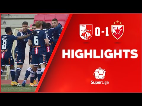 FK Crvena Zvezda Belgrad 1-0 FK Radnicki Nis :: Resumos :: Vídeos 