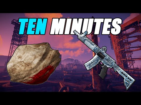 SOLO player ROCK to AK in 10 MINUTES - Rust