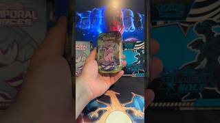 Prismatic Evolutions Tin opening! #prismaticevolutions #youtubeshorts #pokemon
