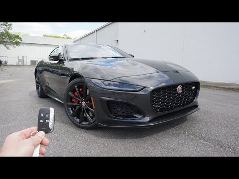 2021 Jaguar F-Type R: Start Up, Exhaust, Test Drive and Review