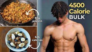 4500 Calorie Full Day Of Eating