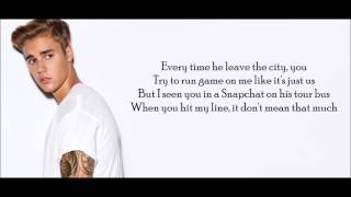 Justin Bieber - Hotline Bling Remix (Lyrics)