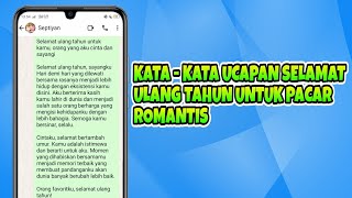 Download lagu Kata - Kata Ucapan Selamat Ulang Tahun Untuk Pacar mp3 Download lagu Kata - Kata Ucapan Selamat Ulang Tahun Untuk Pacar mp3
