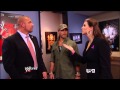 Stephanie, Triple H, & Shawn Michaels Backstage