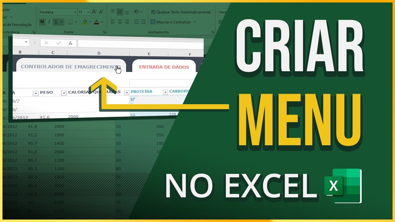 DASHBOARDS NO EXCEL - Criando Menus de Navegação em Planilhas (Como se Fosse um SITE)
