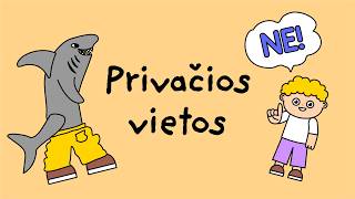 Privačios vietos 🛑🐊 Edukacinė dainelė | LRT VAIKAI