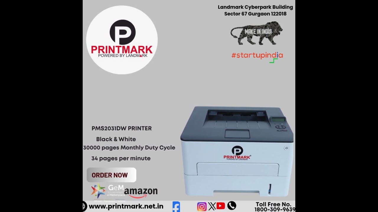 PMS2031DW PRINTER , #makeinindia #madeinindia #laserjetprinters