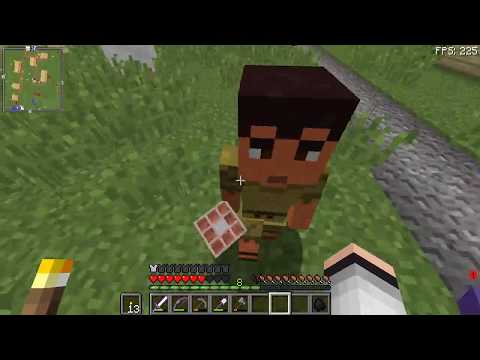 4. Sezon Minecraft Modlu Survival Bölüm 3 - OĞUZ ASLAN KÖYLÜLERE SALDIRDI