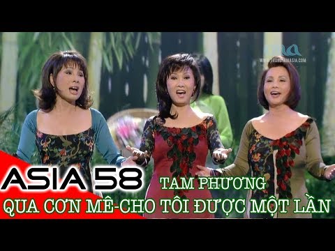 LIÊN KHÚC QUA CƠN MÊ - CHO TÔI ĐƯỢC MỘT LẦN | PHƯƠNG HỒNG QUẾ, PHƯƠNG HỒNG NGỌC, PHƯƠNG HOÀI TÂM