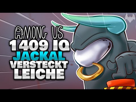 1409 IQ JACKAL spielt mit VISION 🔪 - ♠ Among Us ♠