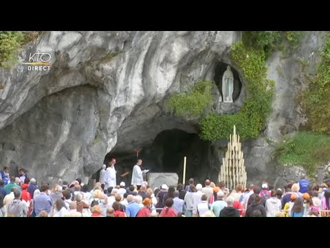 Chapelet du 13 août 2020 à Lourdes