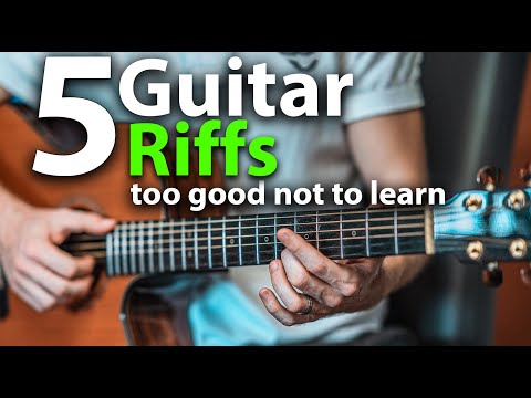 Five Awesome Guitar Riffs Too Good Not To Learn