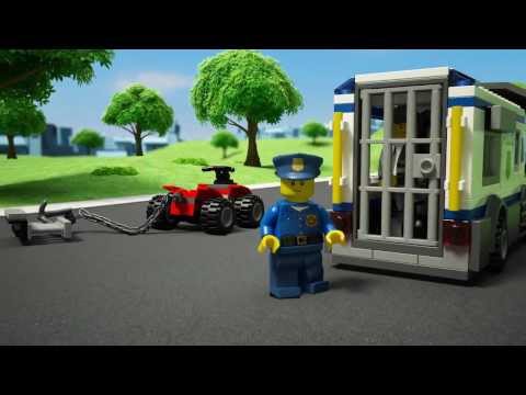 Vidéo LEGO City 60047 : Le commissariat de police