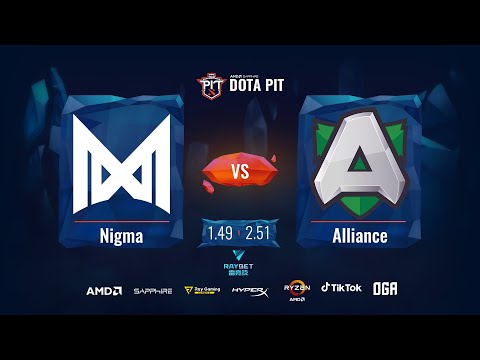 Nigma vs Alliance | AMD SAPPHIRE OGA DOTA PIT EU/CIS Grand Finals (BO5) | - Game 1