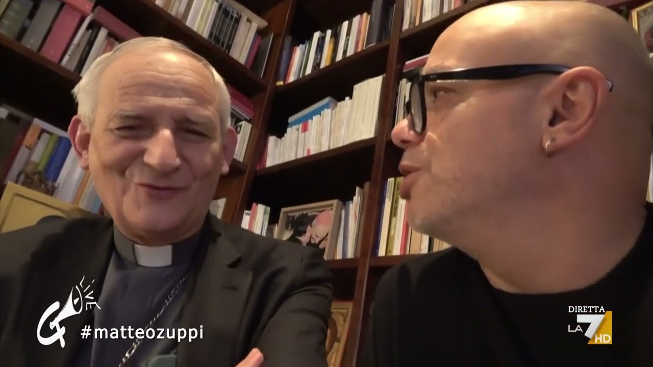 "Hai mai pensato di diventare Papa?": la risposta del Cardinal Zuppi a Diego Bianchi
