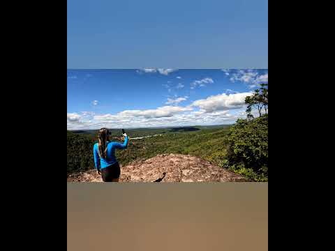 chegamos no mirante do parque do Muritiba. Lençóis Bahia.