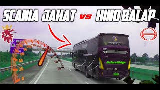 Download lagu EDAN TES MESIN BUS SCANIA DAN HINO DI TOL TRANS JAWA By Sudiro Tungga Jaya MEKKA   Putera Mulya S05 mp3