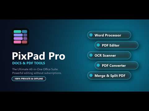 PixPad Pro : Docs & PDF Tools video thumbnail