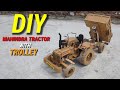 How To Make Rc Mahindra Tractor With Hydraulic Trolley From Cardboard And Homemade Ll DIY