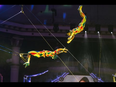 Flying Trapeze ''Heroes''-15th Moscow International Circus Festival 2016.