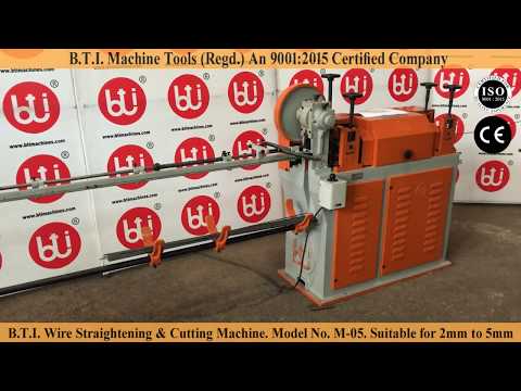 Wire Straightening Machine videos