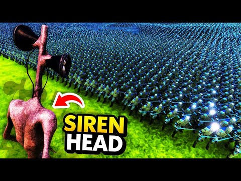SIREN HEAD vs 1,000 SOLDIERS (Ultimate Epic Battle Simulator / UEBS Funny Gameplay) Garrys mod