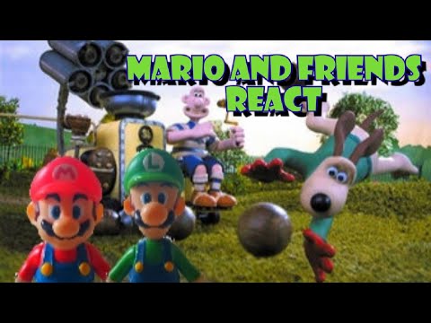 Mario and Friends React: Wallace and Gromit Cracking Contraptions - The Soccamatic