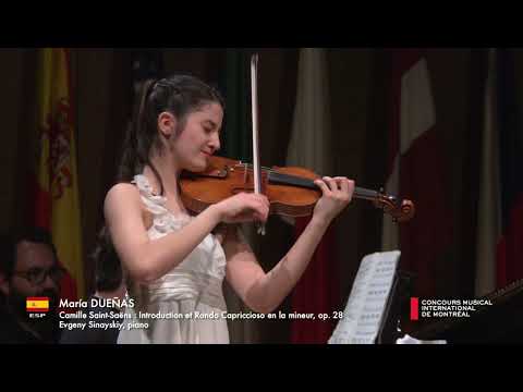 Maria Dueñas | CMIM Violon/Violin 2019 | Première épreuve/First Round
