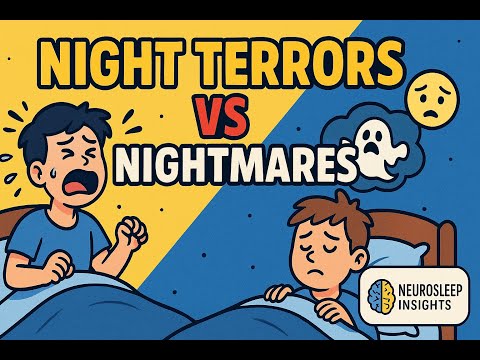 Night Terrors vs Nightmares 😱 Why Waking Them Makes It Worse