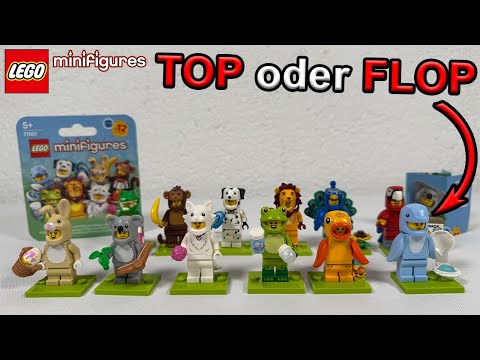 ALLES NUR TIERE, TOP oder FLOP Idee?|LEGO Minifiguren Serie Nr.28