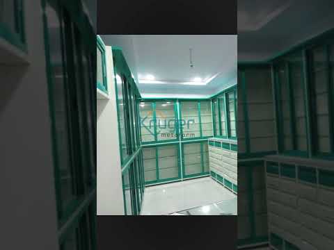 Metal modular economical medical store rack, for malls, mode...