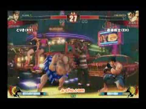 SFIV - Michibata Senshi(EH)/Ponsuke(KE) vs Monkichi(BA)/Koriki(RY)