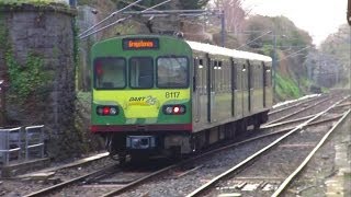 preview picture of video '8100 Class Dart Train number 8117 - Malahide Station, Dublin'