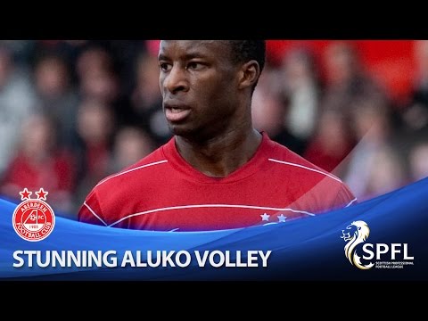 Stunning volley from Sone Aluko