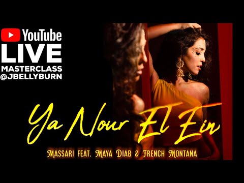 “Ya Nour El Ein” - Massari | LIVE Pop Fusion Bellydance Masterclass with Janelle Issis @JBELLYBURN