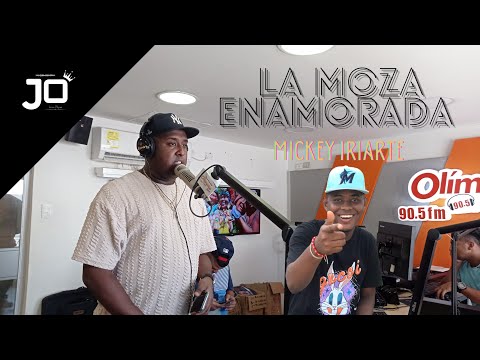 LA MOZA ENAMORADA ' Micky Iriarte [Dj Memin & Luis Fajardo] Los De La Amenaza (Video En Vivo)