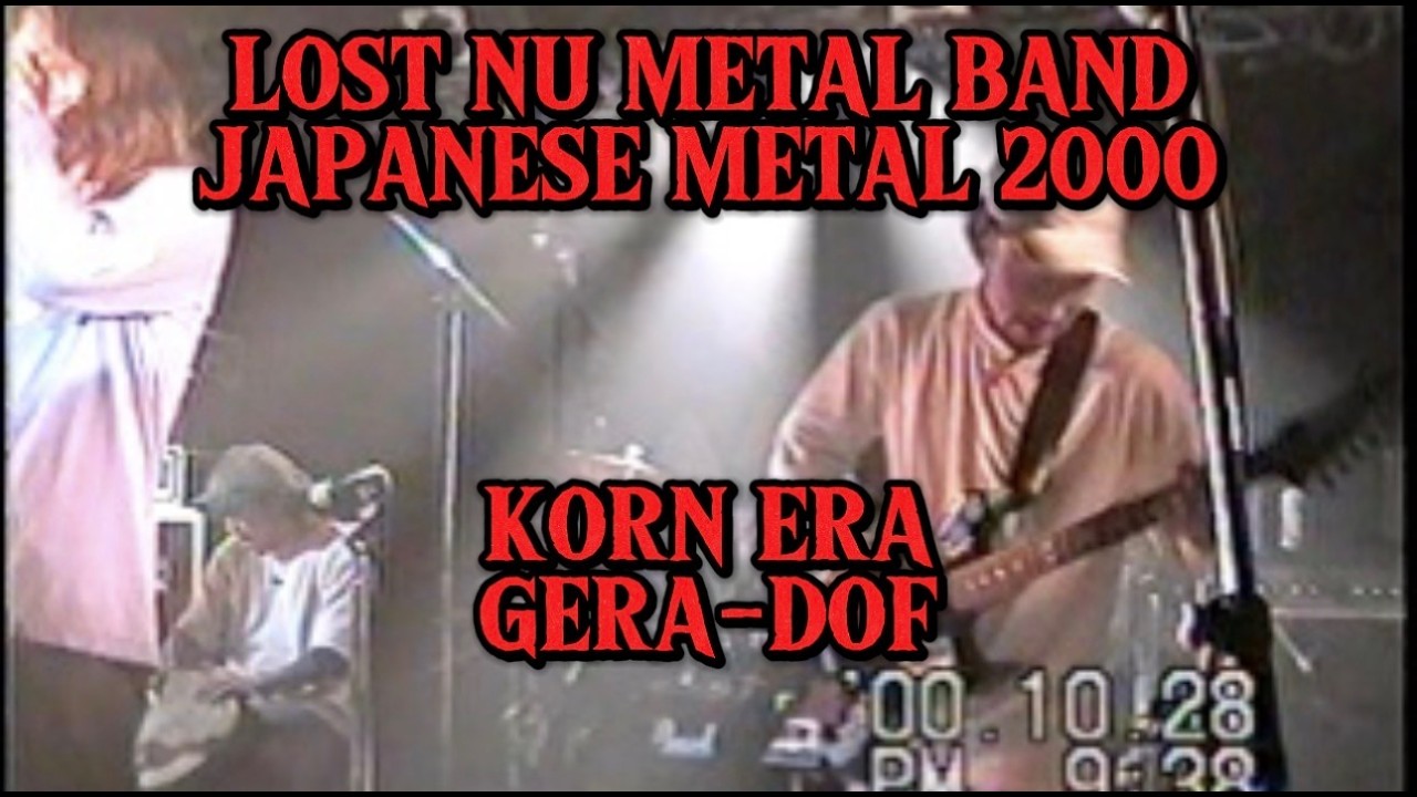GERA-DOF – Lost Japanese Nu Metal Band (2000) Korn / Soulfly / Slipknot Era