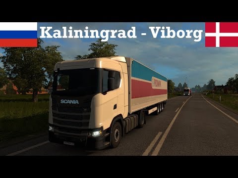 Euro Truck Simulator 2 | ProMods 2.41 | Kaliningrad (RUS) - Viborg (DK) [Timelapse]