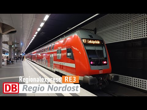 DB Regio Nordost | Mitfahrt RE3: Lu. Wittenberg Hbf - Berlin - Stralsund Hbf | BR 147 + DBpzfa 763.5