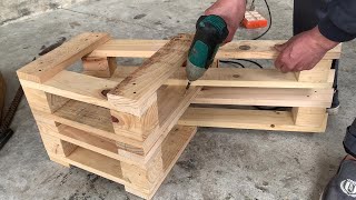 Best Pallet Ideas - Simple Yet Sturdy Outdoor Pallet Chairs