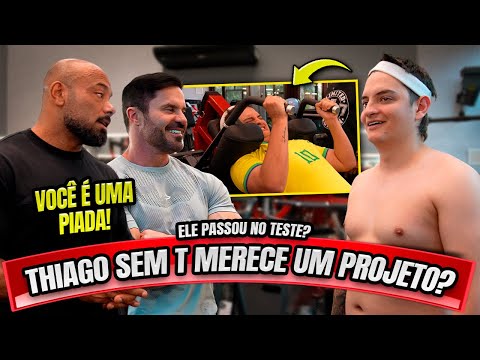 THIAGO SEM T MERECE UM PROJETO? ELE PASSOU NO TESTE?