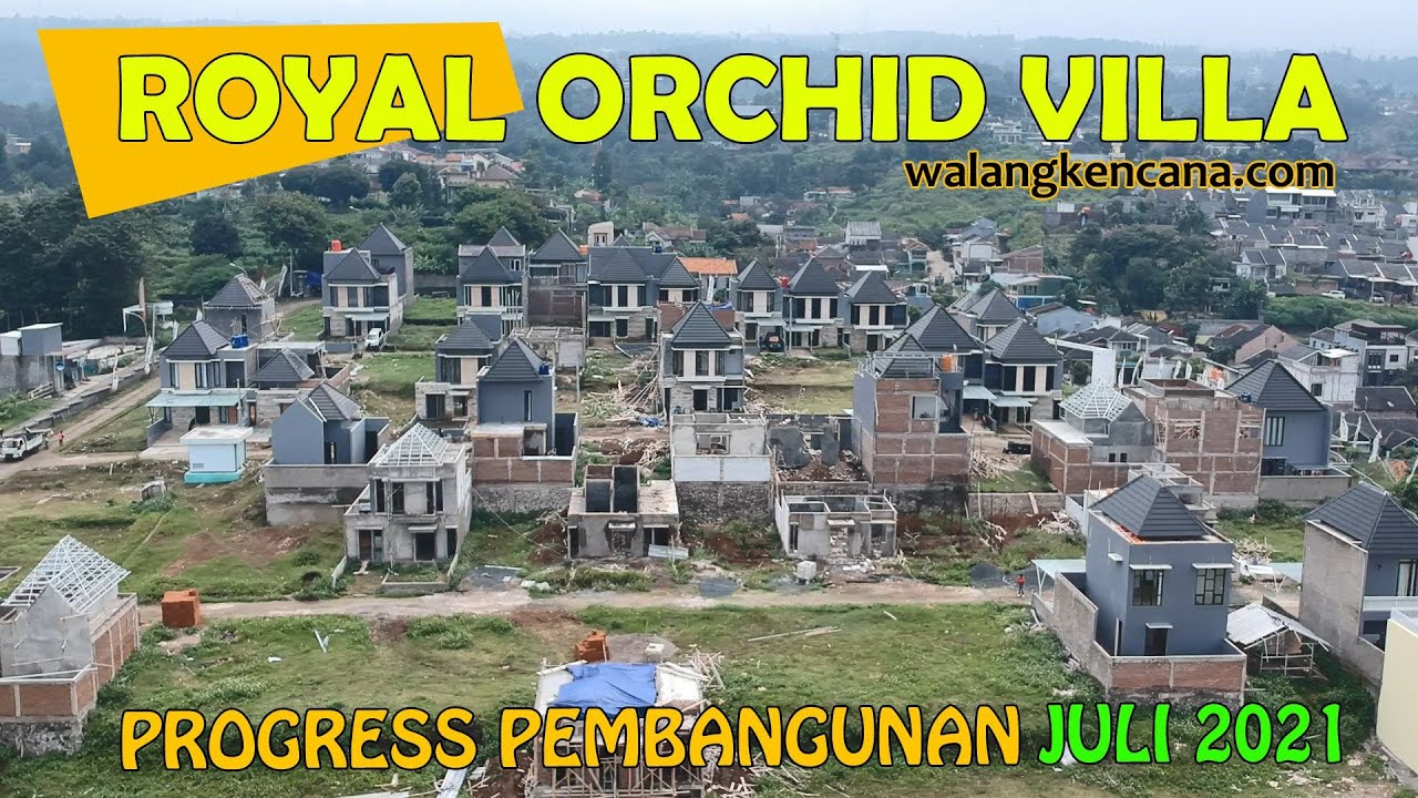 Progress Pembangunan Perumahan Syariah Royal Orchid Villa