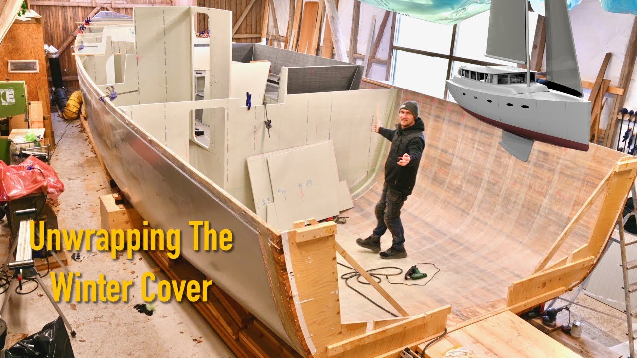 Unwrapping the Boat & Why We Want a Nav Station -  Ep. 437 RAN Sailing