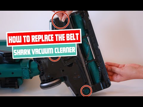 how to replace the belt on a shark vacuum cleaner