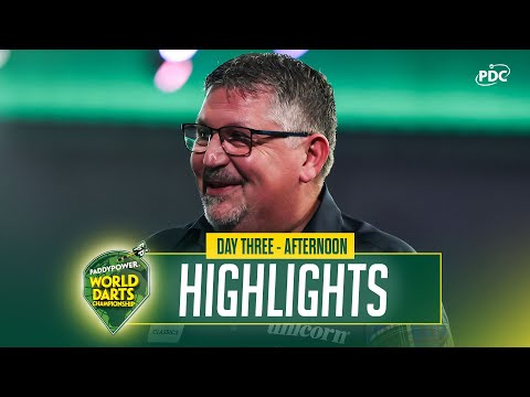RETURNING CHAMP! Day Three Afternoon Highlights - 2025/26 Paddy Power World Darts Championship