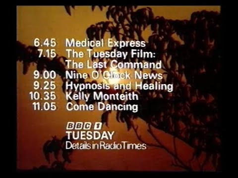 BBC1 Continuity | Weatherman | Closedown | 31st August / 1st September 1981