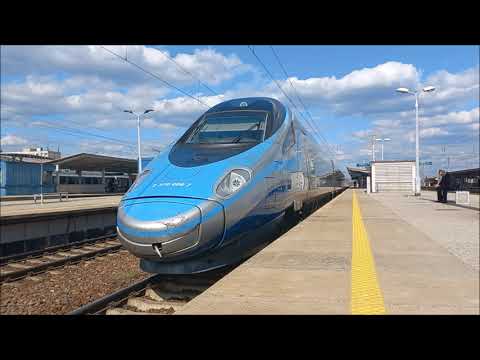 PKP EIP Pendolino Trains at Warszawa Wschodnia Station (03.05.2022)